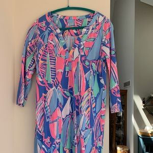 Lilly Pulitzer Ali V-Neck T-Shirt Dress